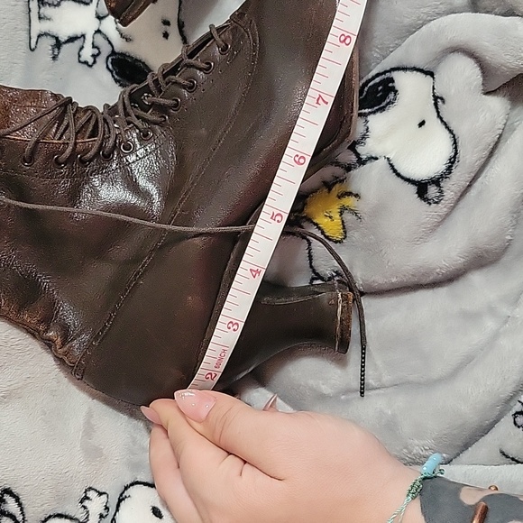 Vintage victorian lace up boots - Picture 6 of 8
